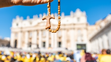 Franciscan rosary in Rome