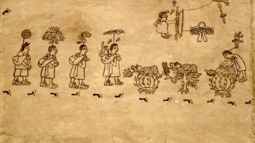Codex Boturini (also known as Tira de la peregrinación), folio 4