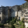 Simonos Petra monastery, Mount Athos, Greece
