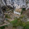 Aerial view of the María Magdalena Cave in France