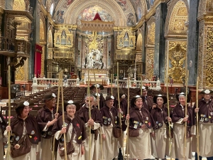 Ceremony at the St John Co Cathedral in Valetta, Malta