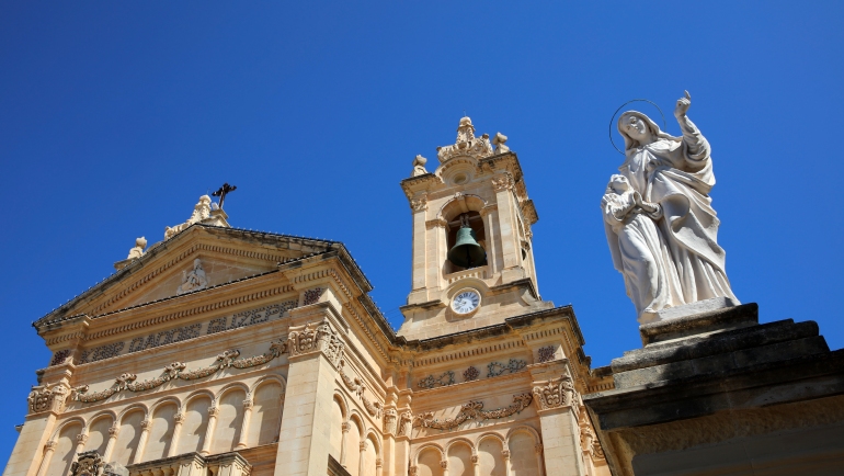 St Joseph church Qala Malta