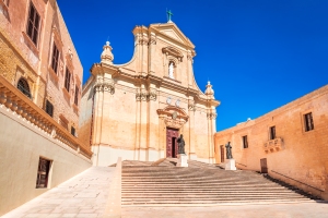 Cathedral of the Assumption at Cittadella, Malta