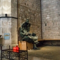 St Ignatius statue in Santa Maria del Mar Cathedral