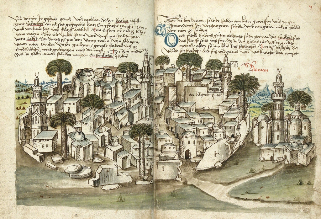 Ramla, by Konrad Grünenberg: description of the journey from Konstanz to Jerusalem (1487)