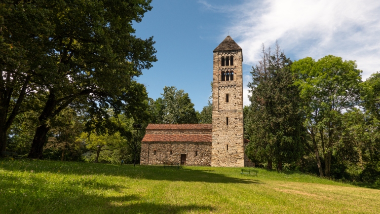 Church of San Segundo in Magnano, Biella, Italy.