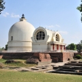 Parinirvana Stupa and temple, Kushinagar, India