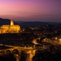 la ciudad de manresa, españa