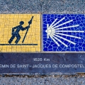 camino santiago en Chartres, Francia