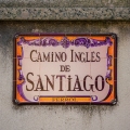 Signpost in Ferrol