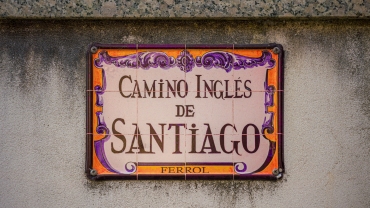 Signpost in Ferrol