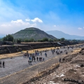 Avenue of the Dead and Pyramid of the Sun, Temple of the Sun Teotihuacan