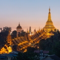 Shwedagon Pagoda is one of the most famous pagodas in the world, Yangon's main attraction.