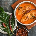 traditional Sri Lankan Fish Curry King fish curry