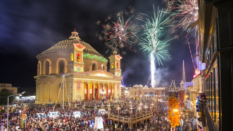 Fiesta asunción Malta