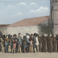 Procession at Mission San Gabriel in California