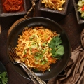 Nasi Goreng Jawa. The popular Indonesian fried rice dish.