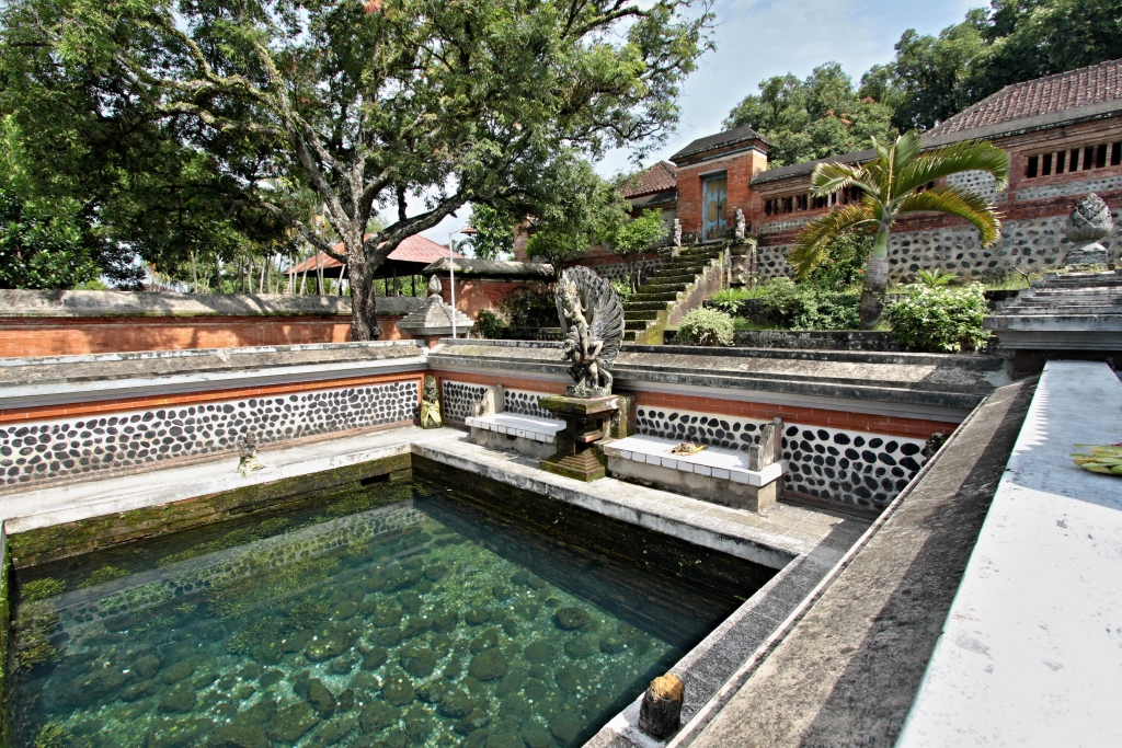 Hindu Lingsar temple in Mataram city.