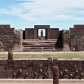 Tiwanaku archaeological site, Bolivia.