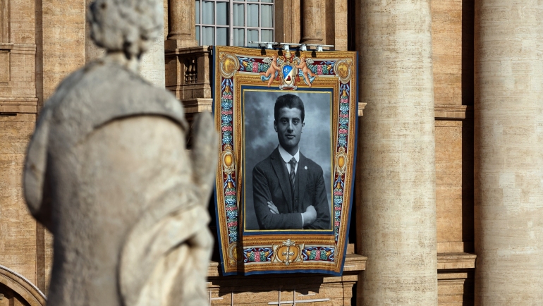 Pier Giorgio Frassati was canonized in St. Peter's on September 7, 2025