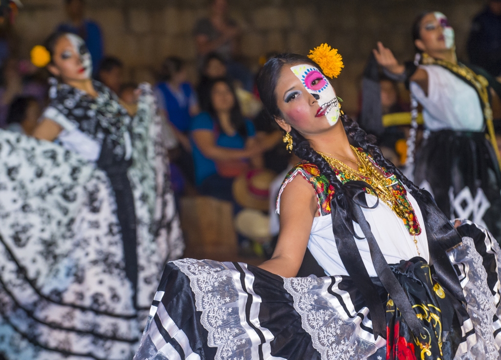 Dia de muertos parade at Oaxaca