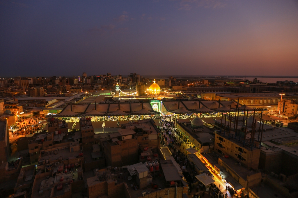 Sanctuary of Ali in Najaf, Iraq