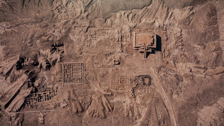 Yacimiento de la ciudad mesopotámica de Ur, Irak