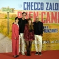 Photocall of the film Buen camino Beatriz Arjona, Gennaro Nunziante, Letizia Arno and Checco Zalone during Photocall of the film Buen camino , News in Rome, Italy, December 22 2025 Rome Hotel Bernini Bristol Italy Copyright: xMassimoxLanduccix/xLiveMediax LPN_2206358