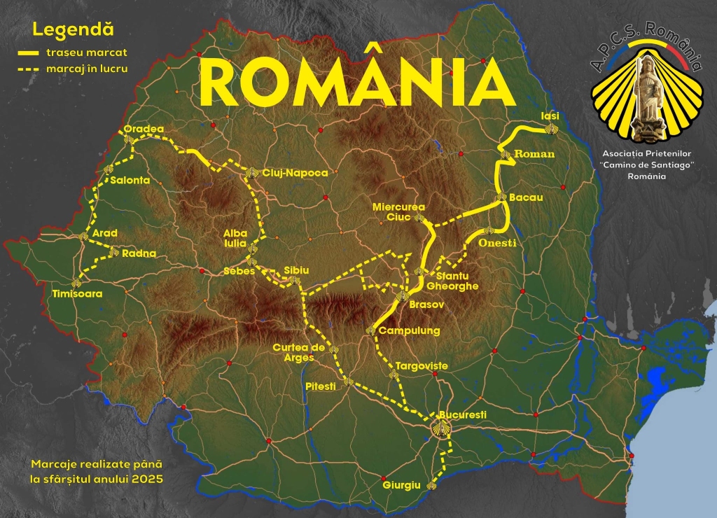 The Way of St James in Romania ©Asociația Prietenilor Camino de Santiago