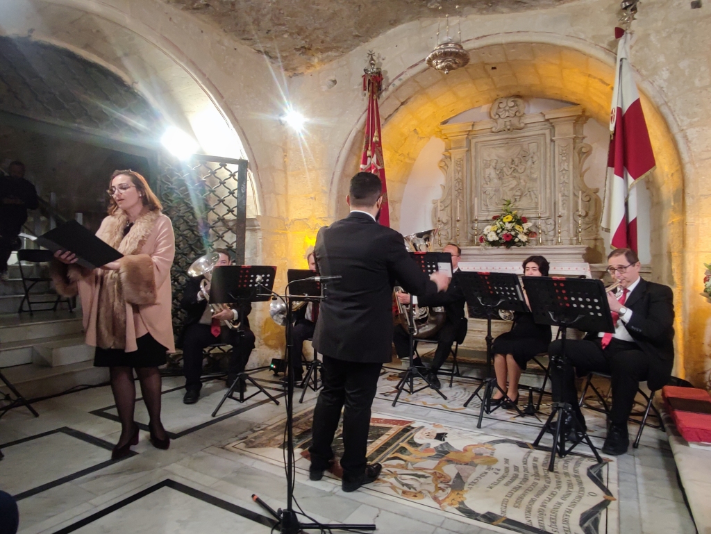 Quintet by the Count Roger and La Valette Bands, Sopranos Charlene Portelli and Rosabelle Bianchi