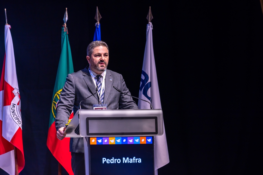 ACISO President Pedro Mafra, in the opening speech at IWTR