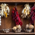Typical food on the Camino de Santiago, in Los Arcos (Spain)