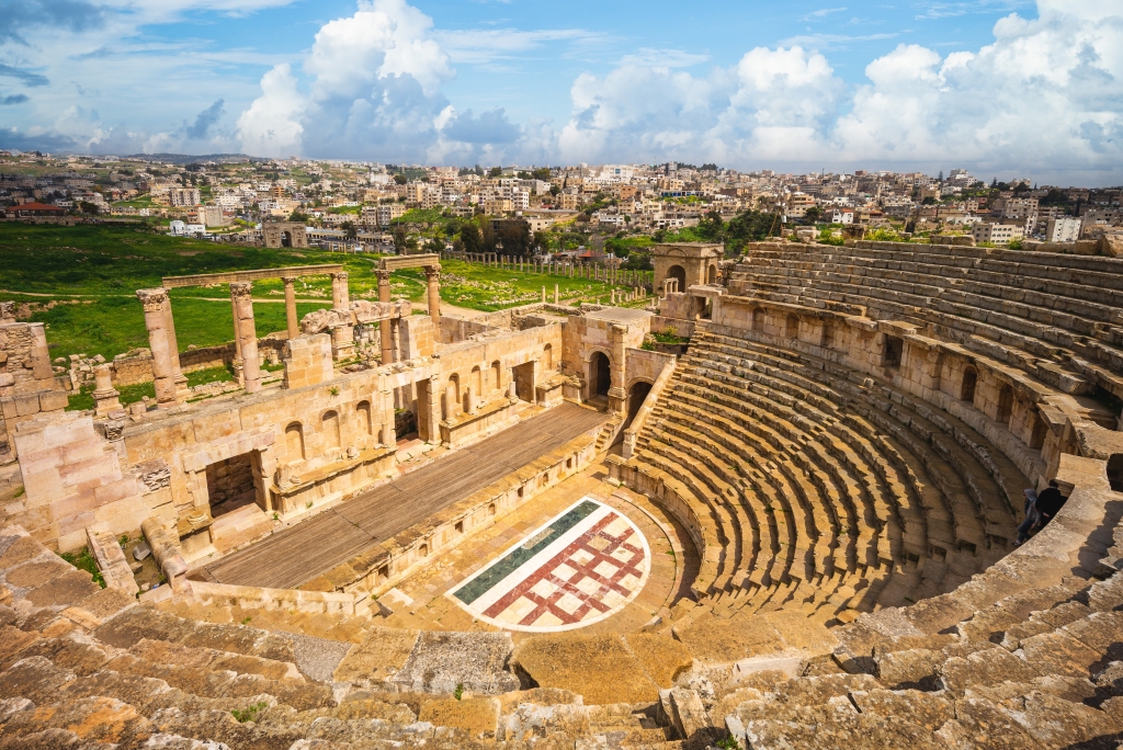 Roman theatre in Jerash