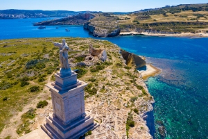Statue of st paul malta