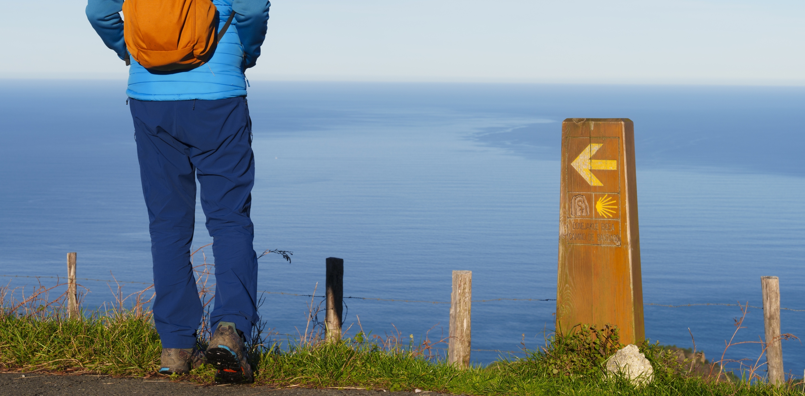 A pilgrim on the Camino