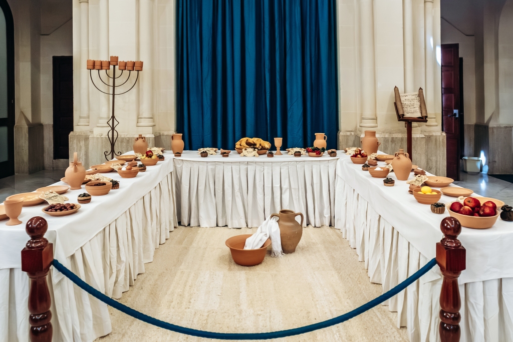 Table of the Apostles in a church in Sliema, Malta