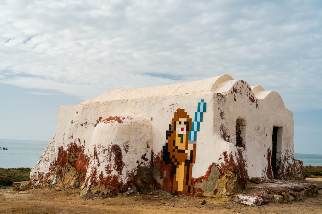 Filming location of Obi-Wan Kenobi's house in Ajim, Djerba, Tunisia