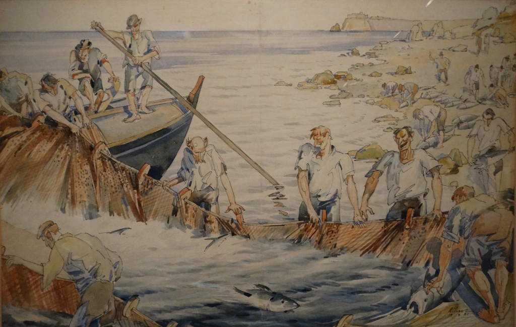 Tuna Fishing, by Albert Sirk
