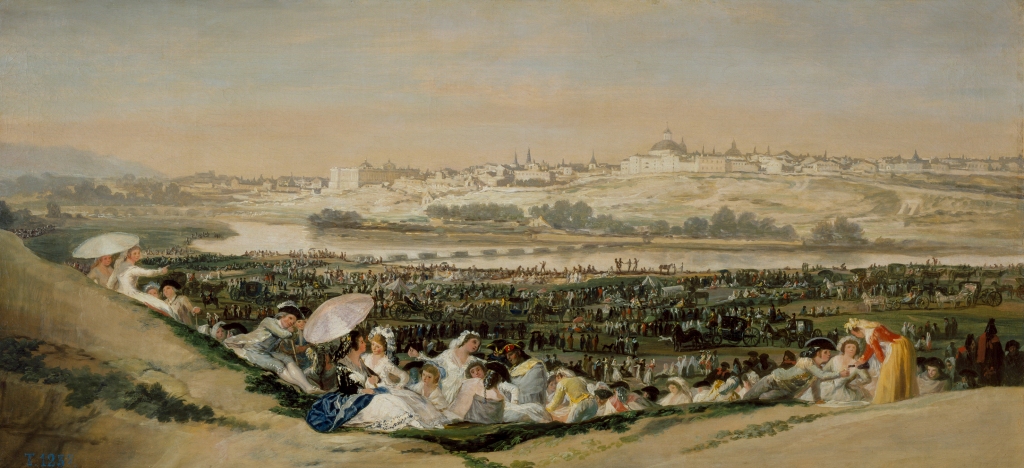 La Pradera de San Isidro, 1788. Museo del Prado