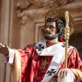 Statue of Saint Publius in Mdina, Malta