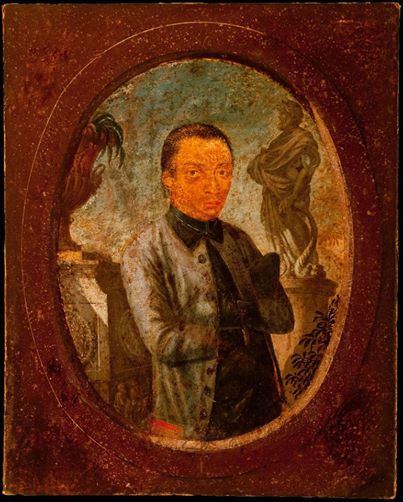 Euclásio Ventura - Portrait of Aleijadinho, sec. XIX