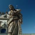 The Sanctuary of Bom Jesus de Matosinhos, adorned with sculptures by Antônio Francisco Lisboa, the Aleijadinho, work known as 12 Prophets
