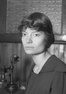 Dorothy Day, American journalist, social activist and Catholic convert.