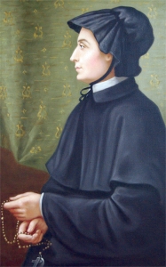 Elizabeth Ann Seton portrait by Amabilia Filicchi