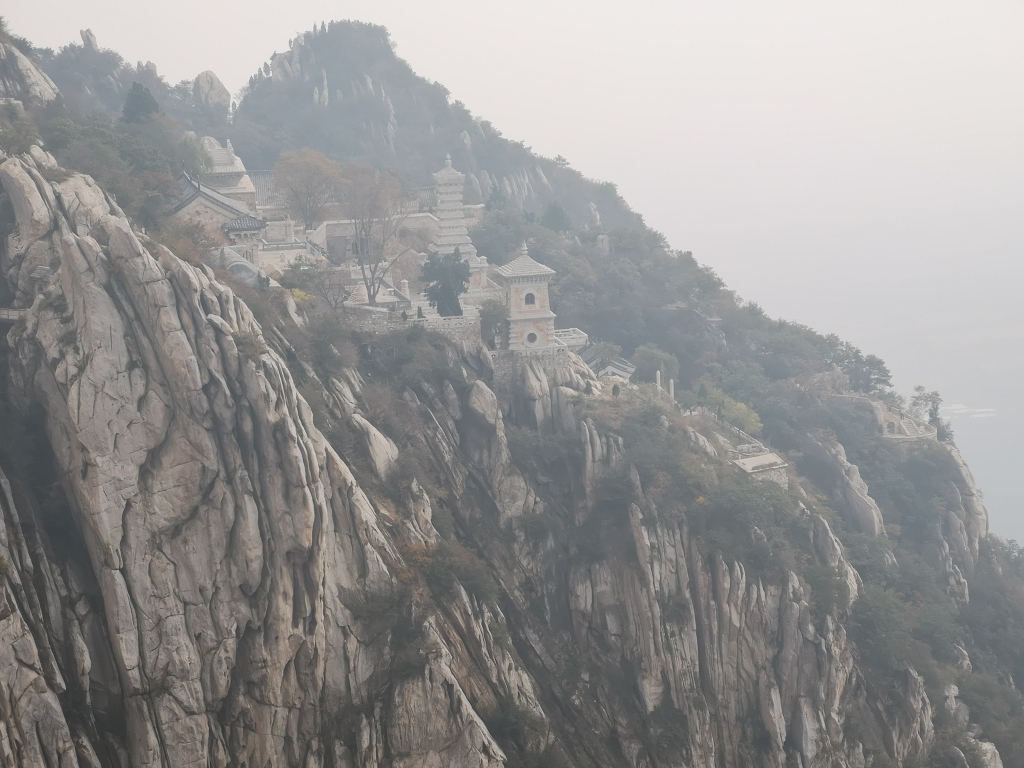 The Shaolin Temple on the summit of Mount Songshan