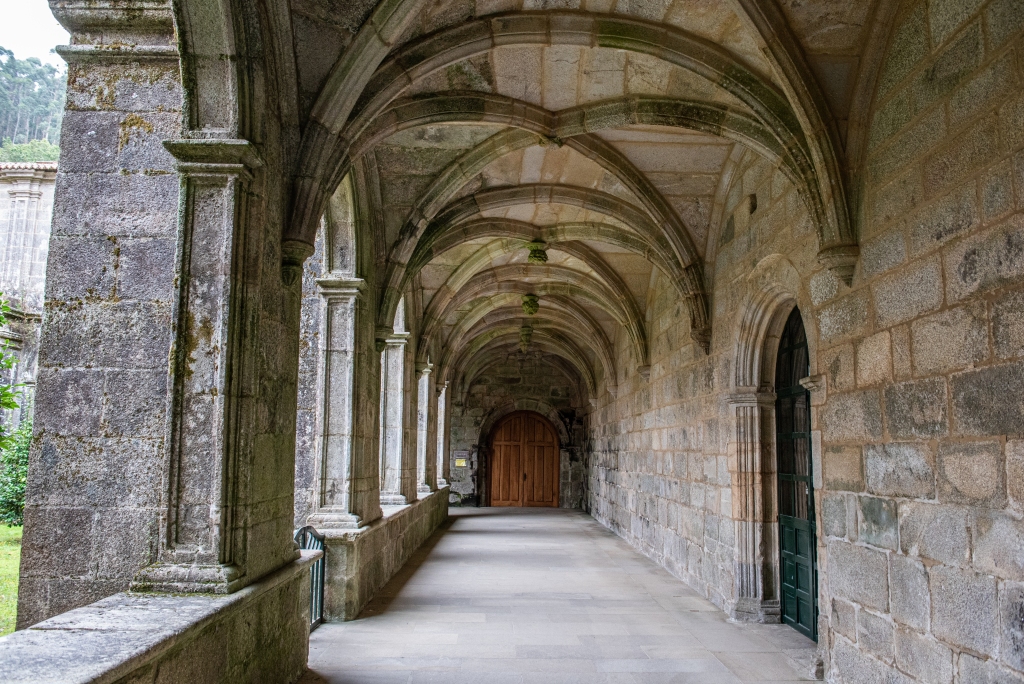 Cloister of the Armenteira monastery, Pontevedra