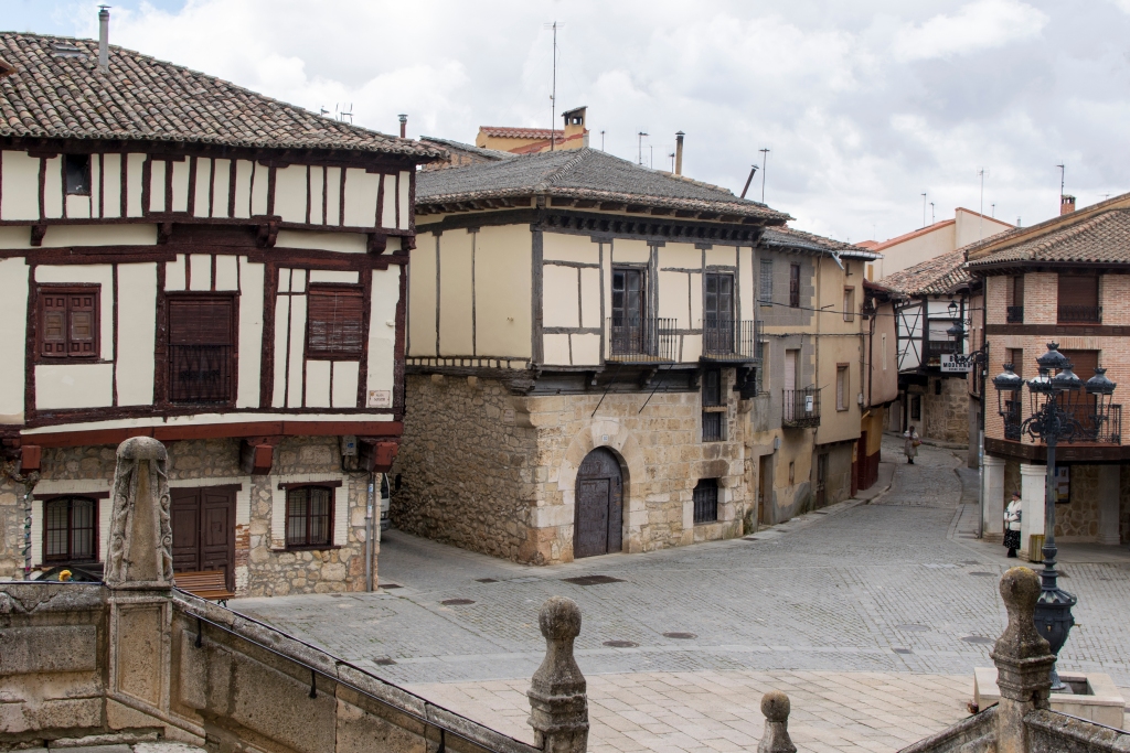 Medieval square in Gumiel de Izán