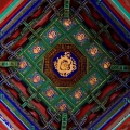Interior del templo de Confucio en Qufu