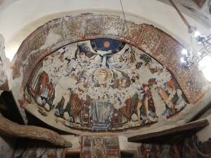 Pintura cristiana del siglo IV d.C. en Wadi El Natrun