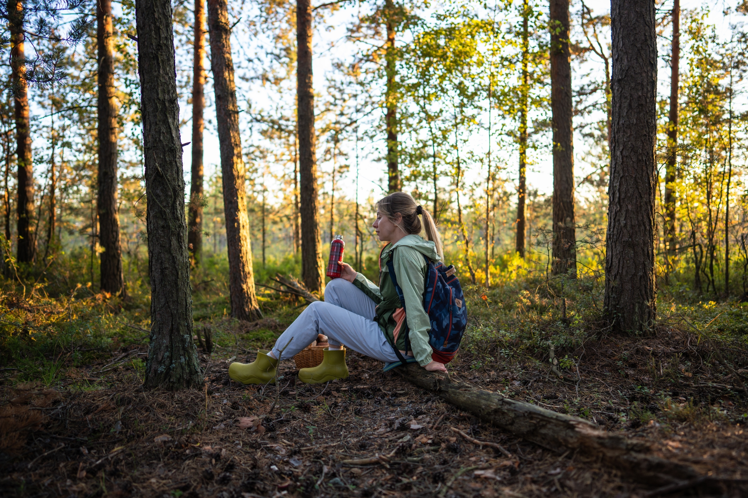 caminar en la naturaleza